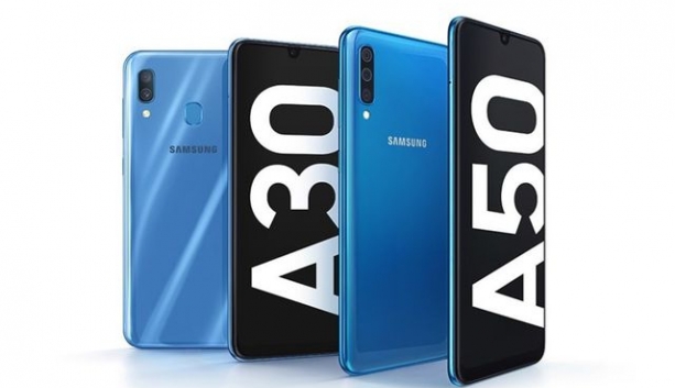 samsung trinh lang galaxy a30 va a50 tam trung su dung man hinh amoled