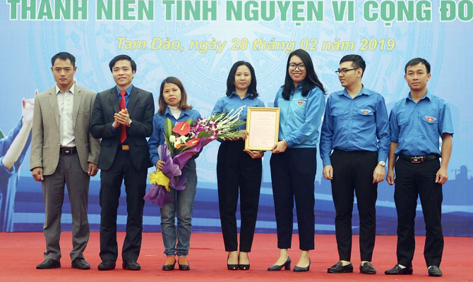 Vĩnh Phúc: Nhiều hoạt động khởi động tháng thanh niên 2019