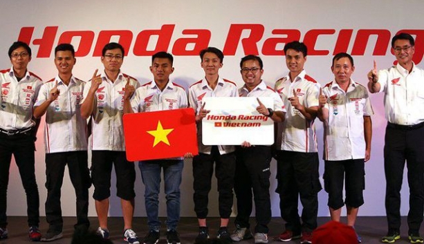 honda racing vietnam se tham gia day du 7 chang dua trong nam 2019 tai chau a