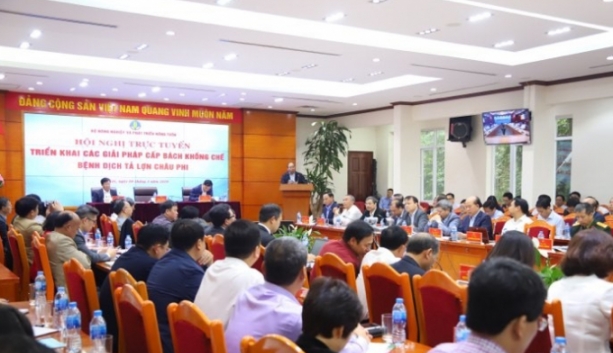 thu tuong chi dao khan khong che benh dich ta lon chau phi