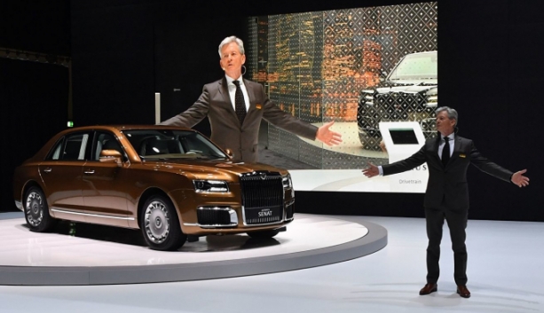 sieu xe aurus cua tong thong nga putin tung ban thuong mai