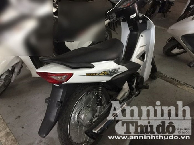 Chiếc xe máy của anh H bị các đối tượng trộm cắp