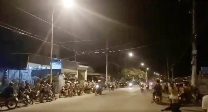 Hiện trường vụ án mạng