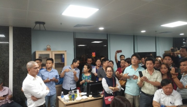 da nang hang tram nguoi dan bao vay to cao cong ty hoang nhat nam lua dao