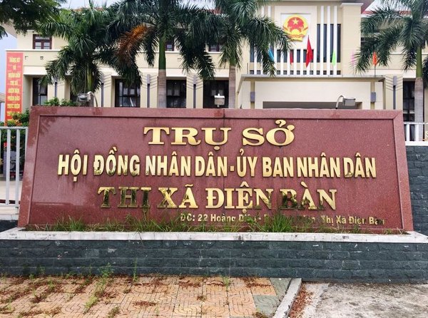 Thị xã Điện Bàn, tỉnh Quảng Nam đang là