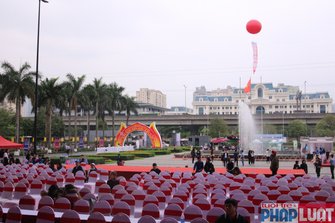 Điểm khác biệt lớn nhất của Hội báo năm nay đấy là số lượng không gian trưng bày nhiều hơn năm ngoái.