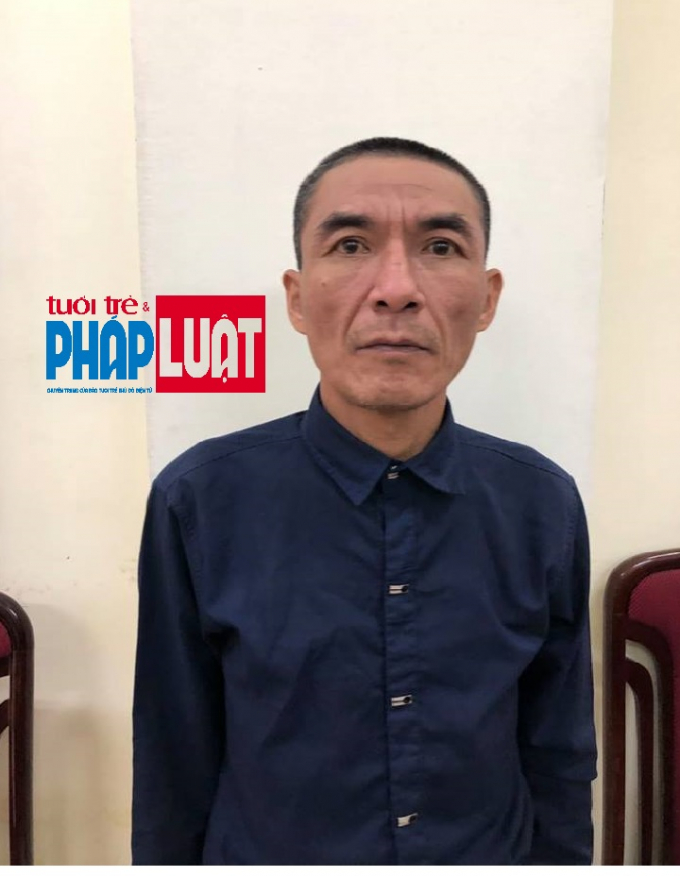 Đối tượng Trịnh Hồng Phương có 3 tiền án trộm cắp tài sản, 1 tiền án gây rối trật tự công cộng và 1 tiền án tàng trữ ma túy (ảnh: Công an cung cấp).
