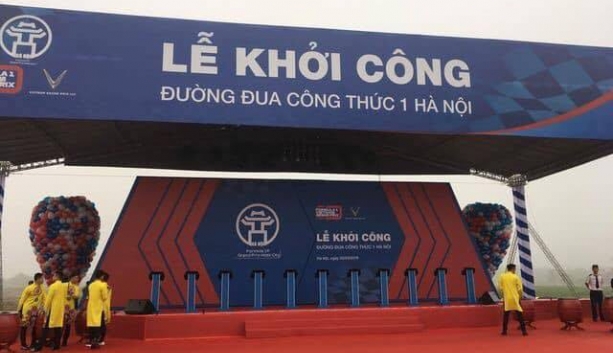 ha noi khoi cong duong dua xe cong thuc 1