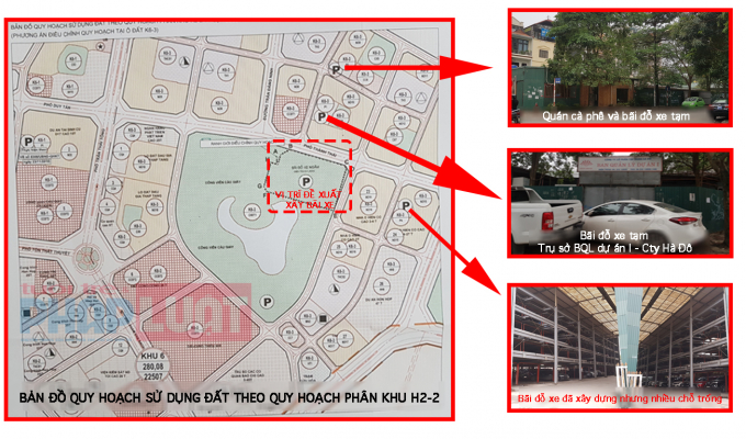 Đề xuất xây dựng bãi đỗ xe ngầm trong công viên - Bài 5: Bỏ trống nhiều bãi xe được quy hoạch