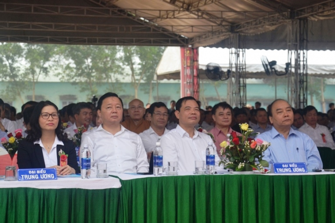Thủ tướng Nguyễn Xuân Phúc tham dự lễ công bố