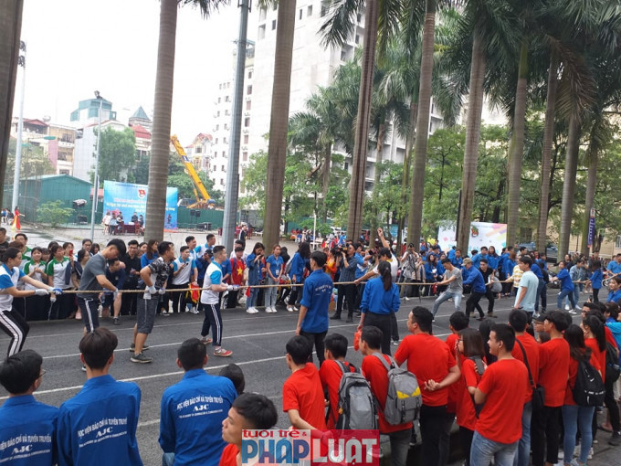 Sôi động Hội thao vì sức khỏe thanh niên tại Học viện Báo chí và Tuyên truyền