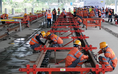 tuyen metro nhon ga ha noi co ban hoan thanh