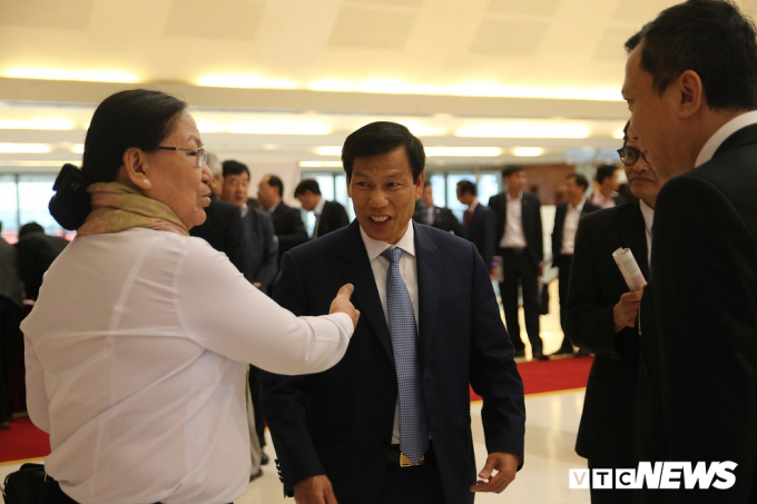 Bộ trưởng Bộ VH-TT-DL Nguyễn Ngọc Thiện tham dự Đại hội.