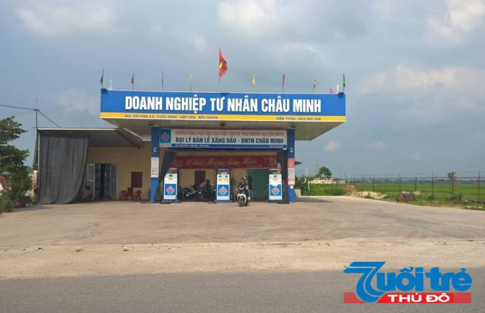 Cửa hàng xăng dầu Châu Minh thuộc kênh phân phối của Công ty TNHH Thương mại Công Minh