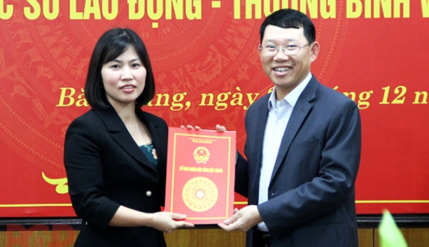 bac giang bo nhiem giam doc so lao dong thuong binh va xa hoi