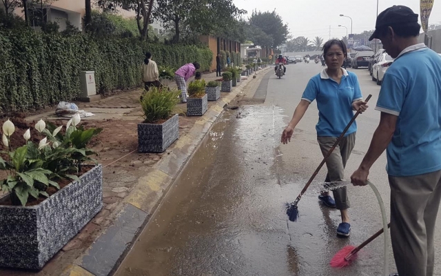 Hà Nội: Cư dân Mulberry Lane đã lấy được vỉa hè tại phường Mộ Lao