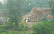 nhung qua doi bien mat tai bac giang bat nhao tinh trang khai thac dat tai huyen tan yen