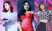 hang loat em ut trong girls band kpop nay lai sexy het phan dan chi