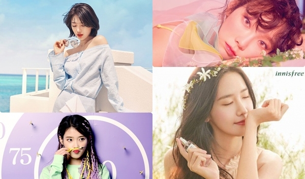 suzy yoona iu vua xinh dep vua gioi giang ve moi mat