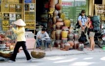 nhung nghe nhan giu nghe tren pho co ha noi