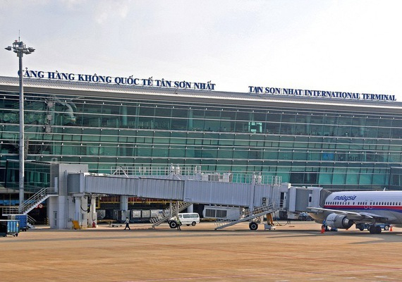 chuan bi tang gia giu xe tai san bay tan son nhat