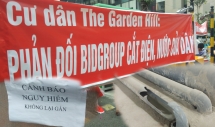 the garden hill bi to chua nghiem thu da dua cu dan vao o