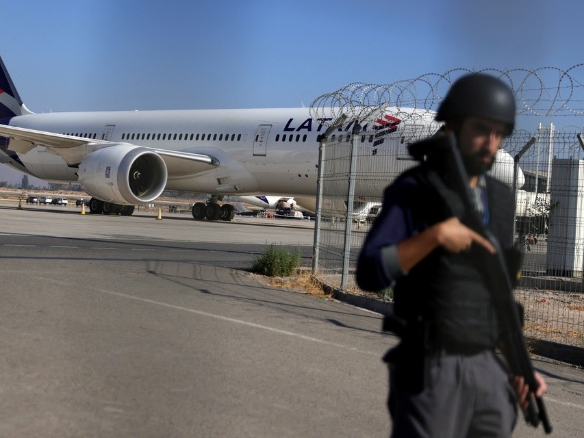 Cướp táo tợn 32,5 triệu USD ngay tại sân bay Chile