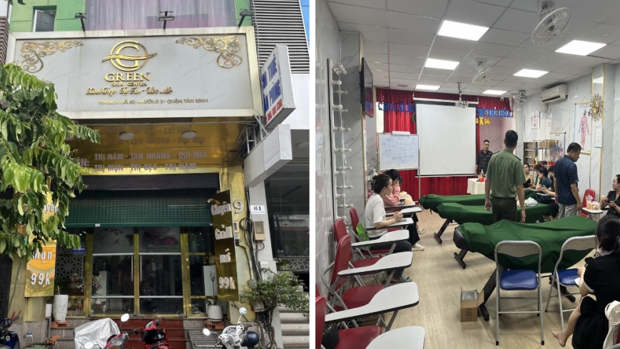 Green Skin Center đào tạo tiêm filler, botox trái phép