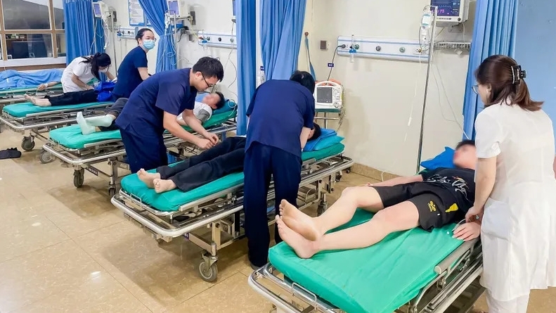 Sau trò đùa ném tổ ong, 4 học sinh bị ong đốt nguy kịch