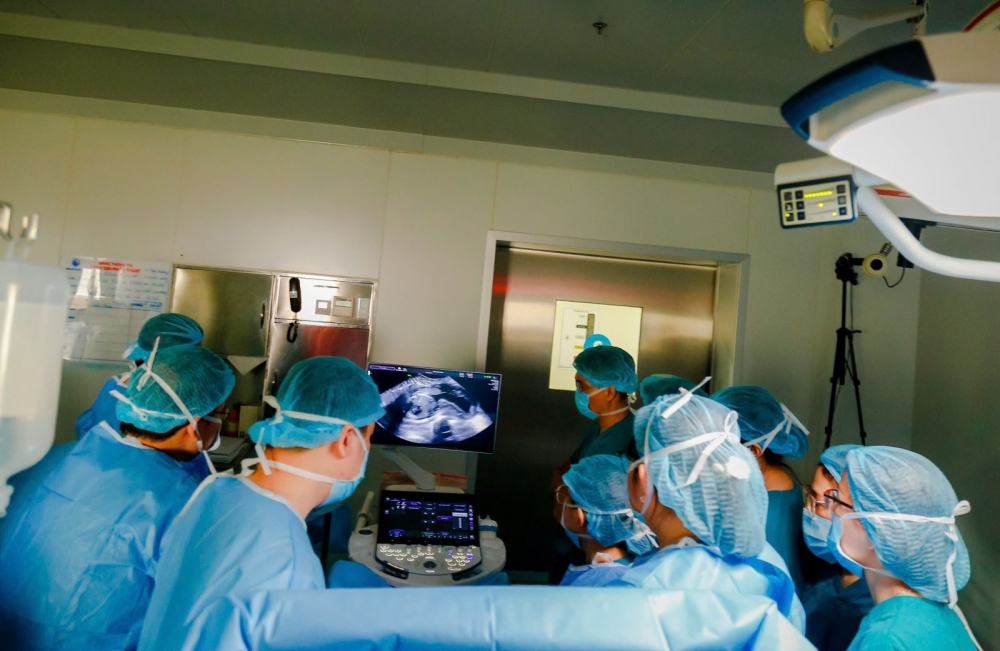 Việt Nam thành điểm đến với bệnh nhân thông tim bào thai (Ảnh: BVCC)