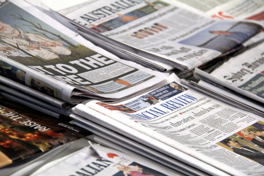 Năm 2023, nhiều tờ báo sẽ ngừng sản xuất bản in hàng ngày do chi phí in tăng và mạng lưới phân phối yếu đi (Ảnh: Chapel Hill)