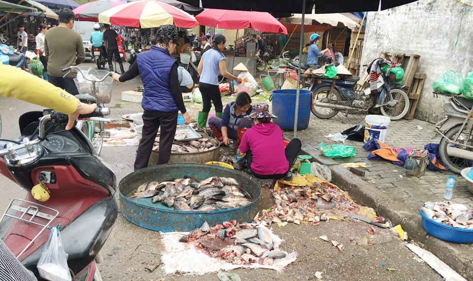 Nỗi lo mất an toàn thực phẩm từ các chợ dân sinh