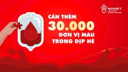 vien huyet hoc truyen mau trung uong keu goi 30000 don vi mau