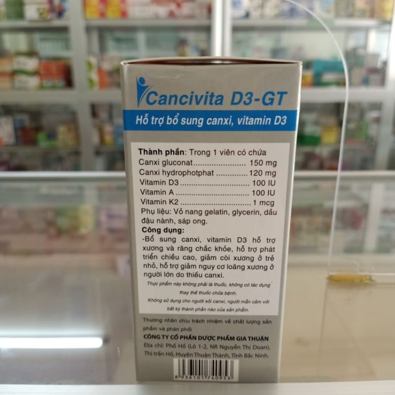 Thu hồi Cancivita D3-GT vì trộn nhiều thành phần không trong công bố