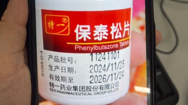 Tuyệt đối không mua bán, sử dụng thuốc chứa hoạt chất cấm Phenylbutazone