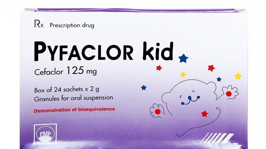 Thu hồi lô thuốc Cốm pha hỗn dịch uống Pyfaclor Kid