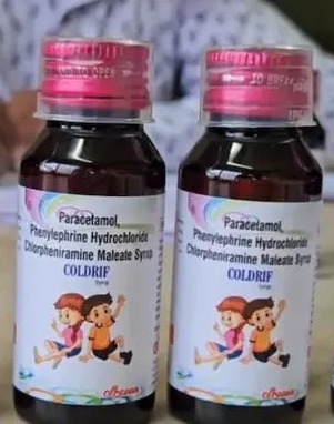 Coldrif là 1 trong 3 loại si ro ho có chứa thành phần độc hại