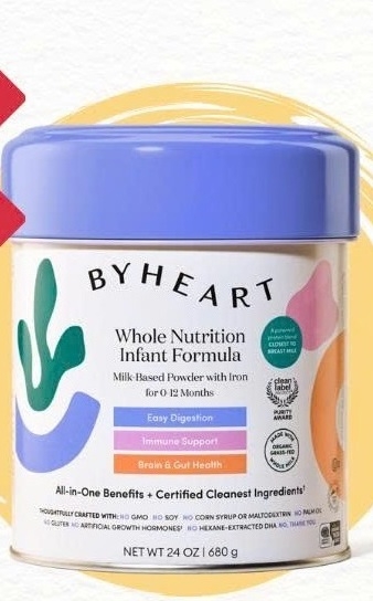 sơ sinh bị ngộ độc botulism đang diễn ra tại Hoa Kỳ liên quan đến việc tiêu thụ sữa công thức ByHeart Whole Nutrition Infant Formula bị nhiễm khuẩn