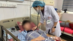 Bệnh nhi bị nhiễm khuẩn nặng do bị lợn cắn