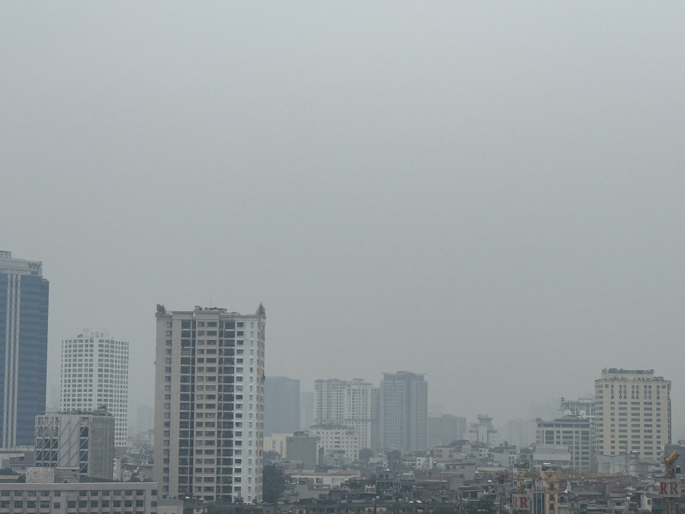 tình trạng ô nhiễm không khí tại Hà Nội đang có xu hướng gia tăng trong thời gian qua