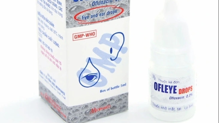 Công ty CP dược Medipharco bị xử phạt, buộc tiêu huỷ thuốc nhỏ mắt, tai Ofleye Drops