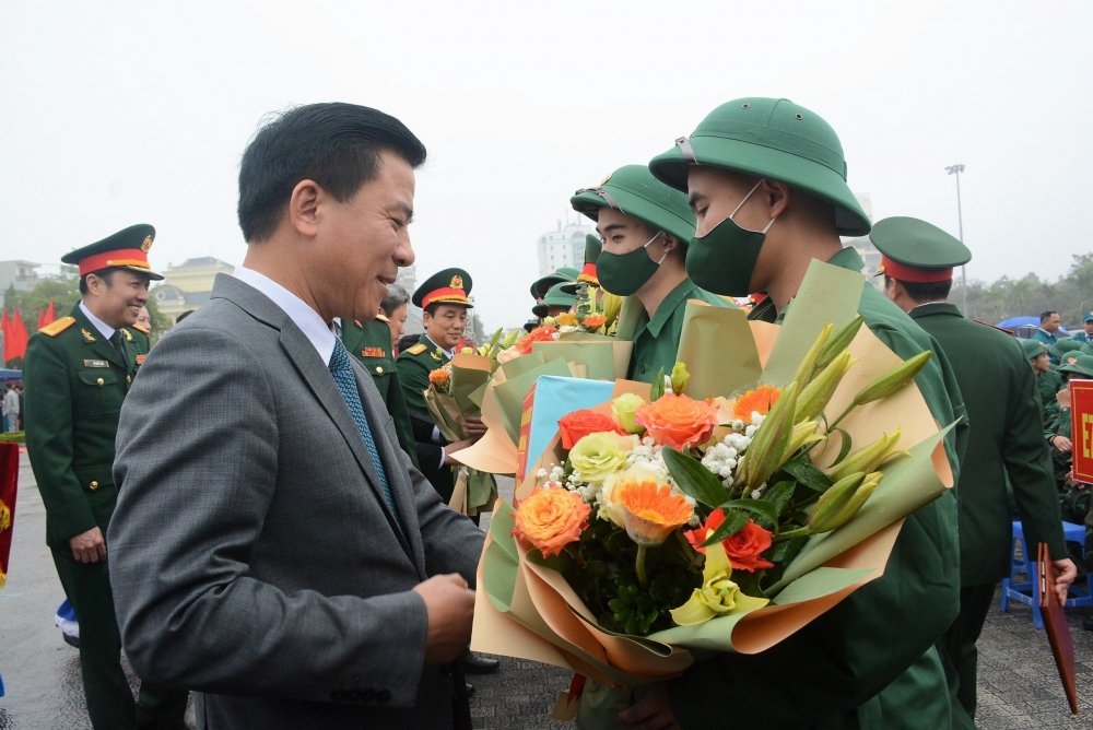 Thanh Hóa: Hơn 3.500 tân binh lên đường nhập ngũ năm 2023