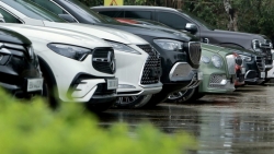 Thanh Hoá: Cận cảnh dàn xe tiền tỷ của nhóm lừa đảo