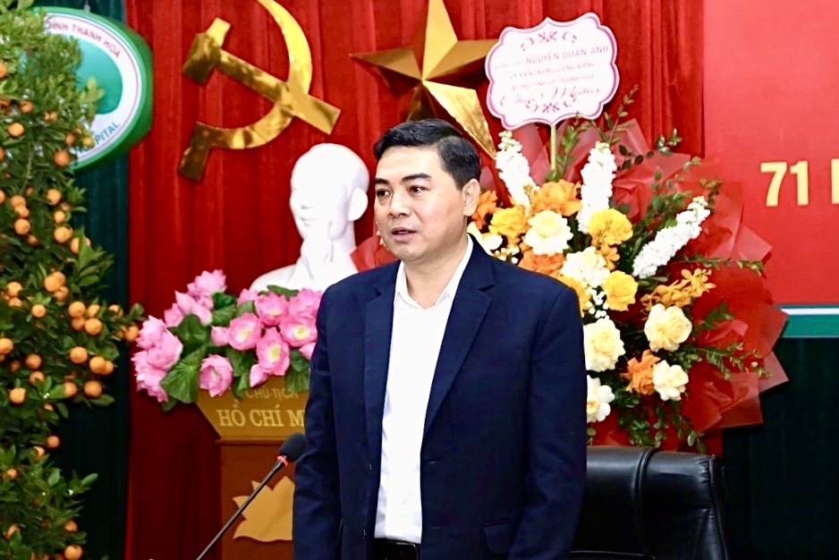 Chủ tịch UBND tỉnh Thanh Hoá chúc mừng các đơn vị y tế nhân ngày Thầy thuốc Việt Nam