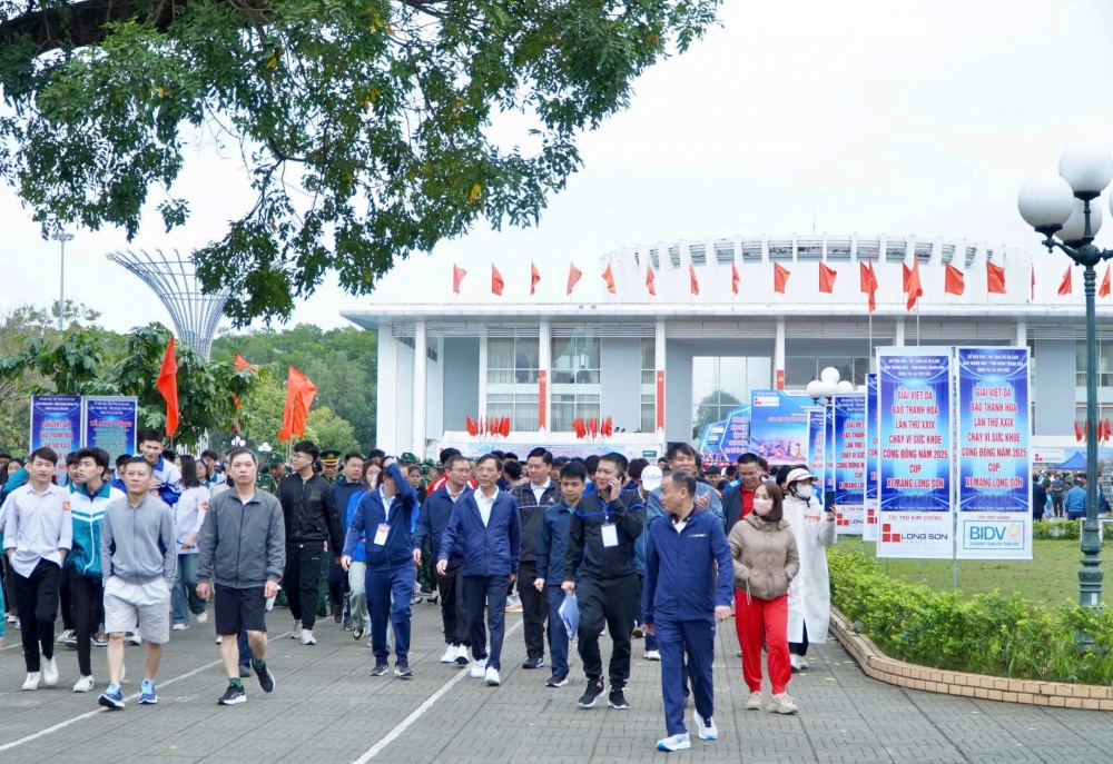 Thanh Hoá: Hơn 1.000 người tham gia Giải Việt dã Báo Thanh Hóa lần thứ 29