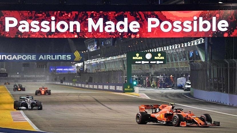 Vé Giải đua Công thức 1 Singapore Grand Prix được bán hết trong 6 giờ