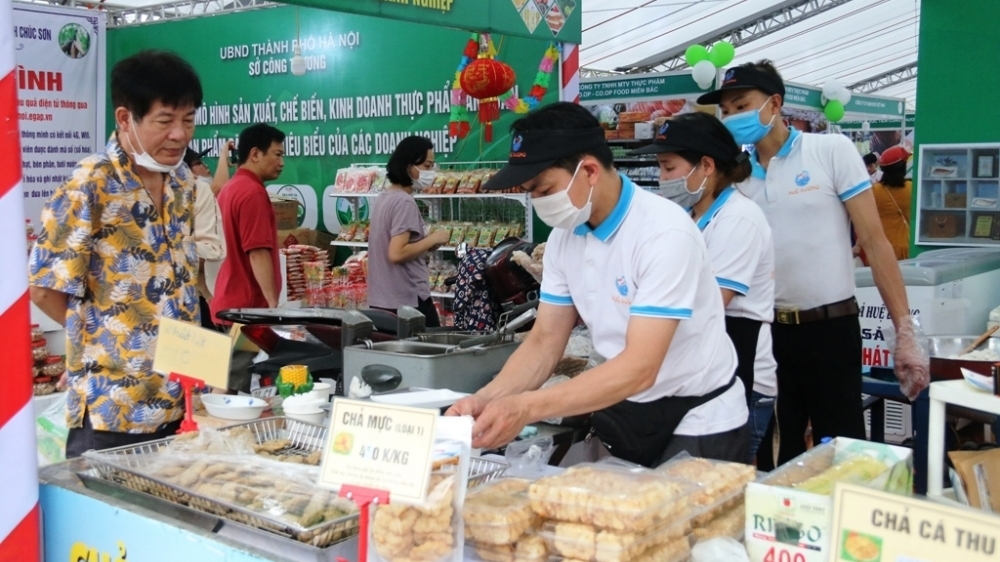 Nông sản, thực phẩm an toàn tiếp cận thị trường Thủ đô