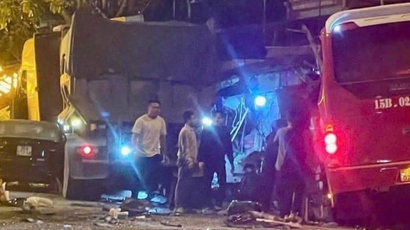 Thanh Hoá: Tai nạn giao thông liên hoàn, nhiều người bị thương