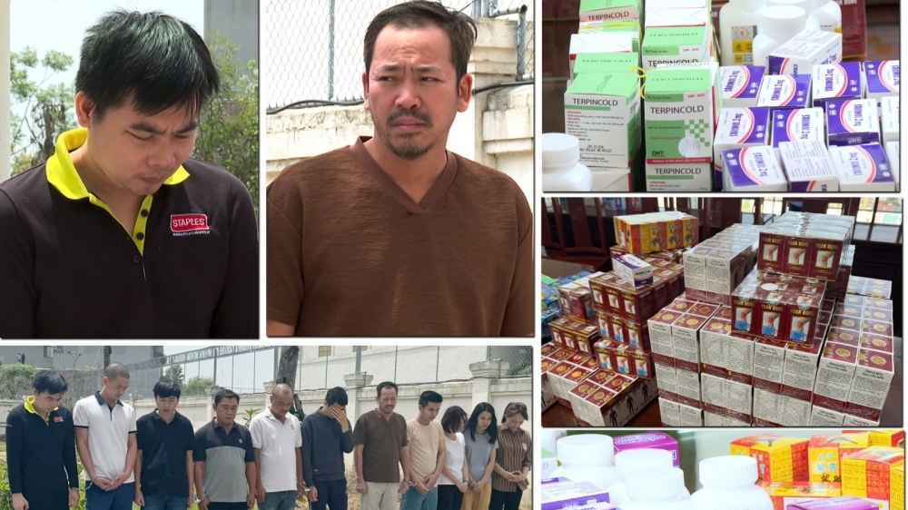 Thanh Hoá: Sản xuất, buôn bán thuốc giả thu lợi bất chính hơn 200 tỷ đồng