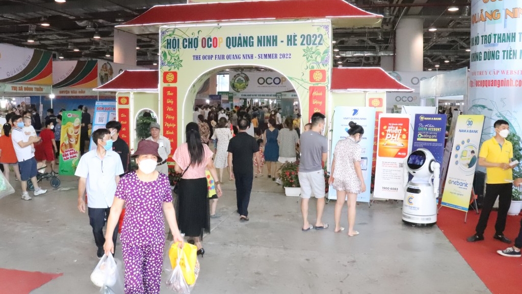 Hội chợ OCOP Quảng Ninh - Hè 2022 thu hút gần 50.000 lượt khách